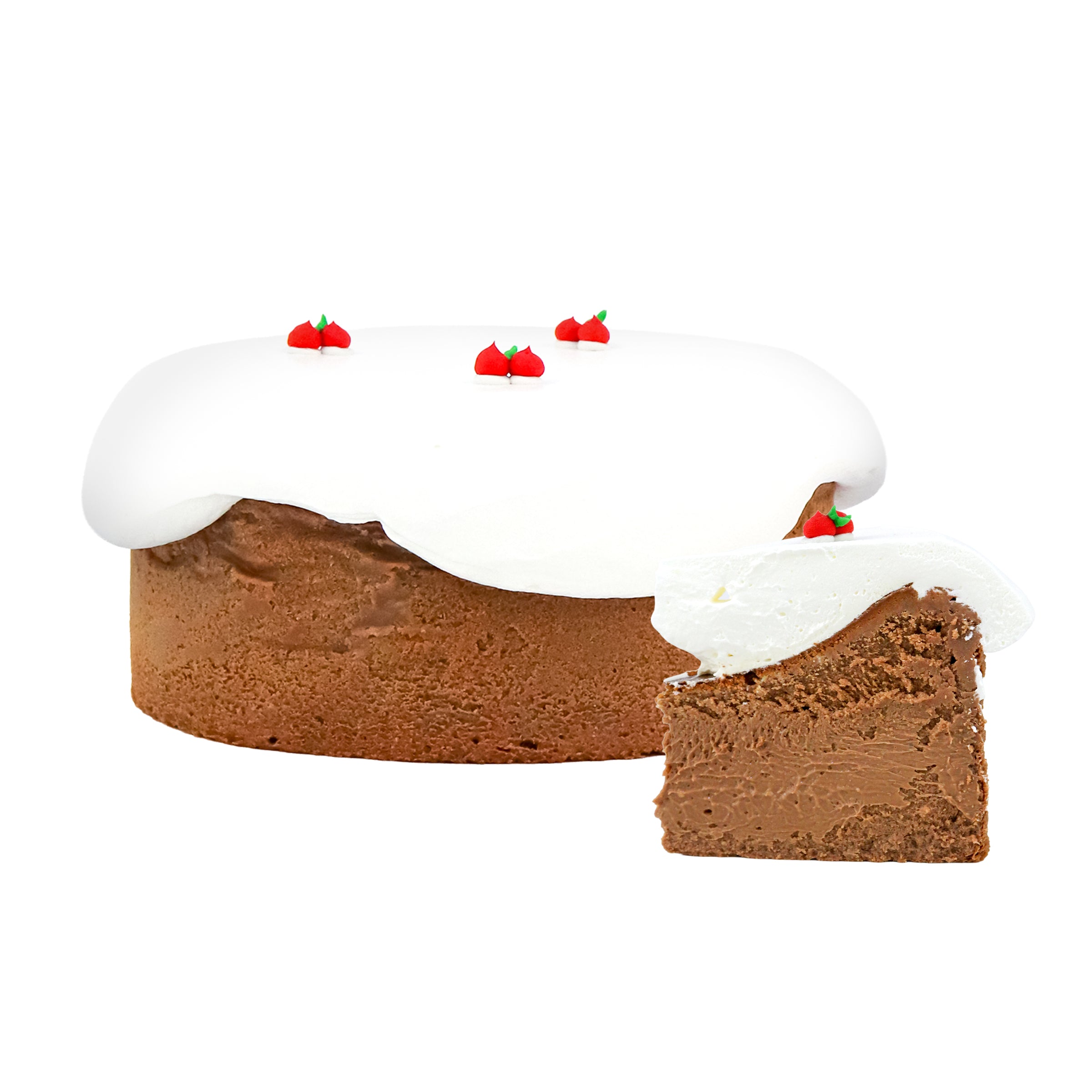 6" Dark Choco Bonbon Burnt Basque Aegyo Cheesecake (Winter Edition)