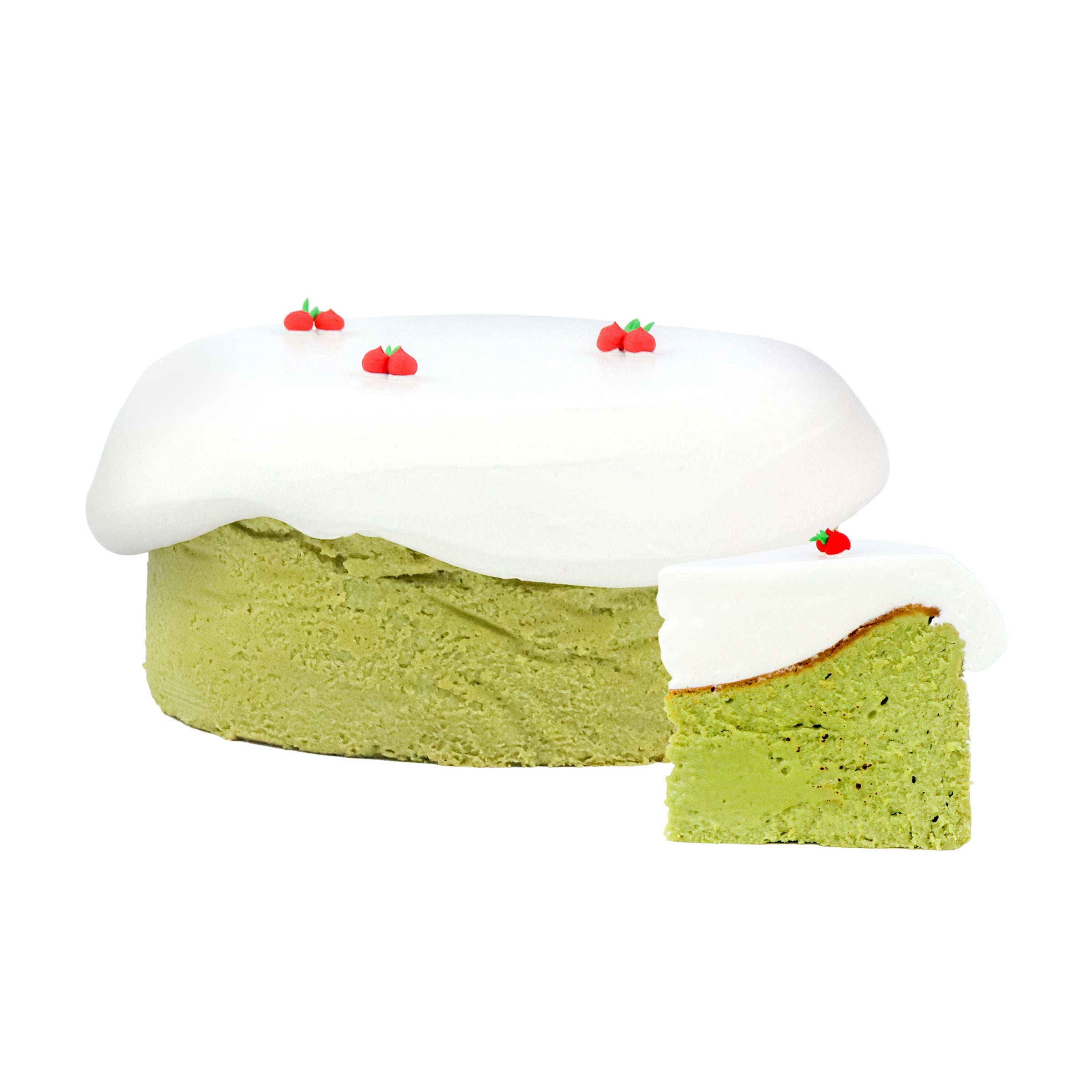 6" Matcha Burnt Basque Aegyo Cheesecake (Winter Edition)