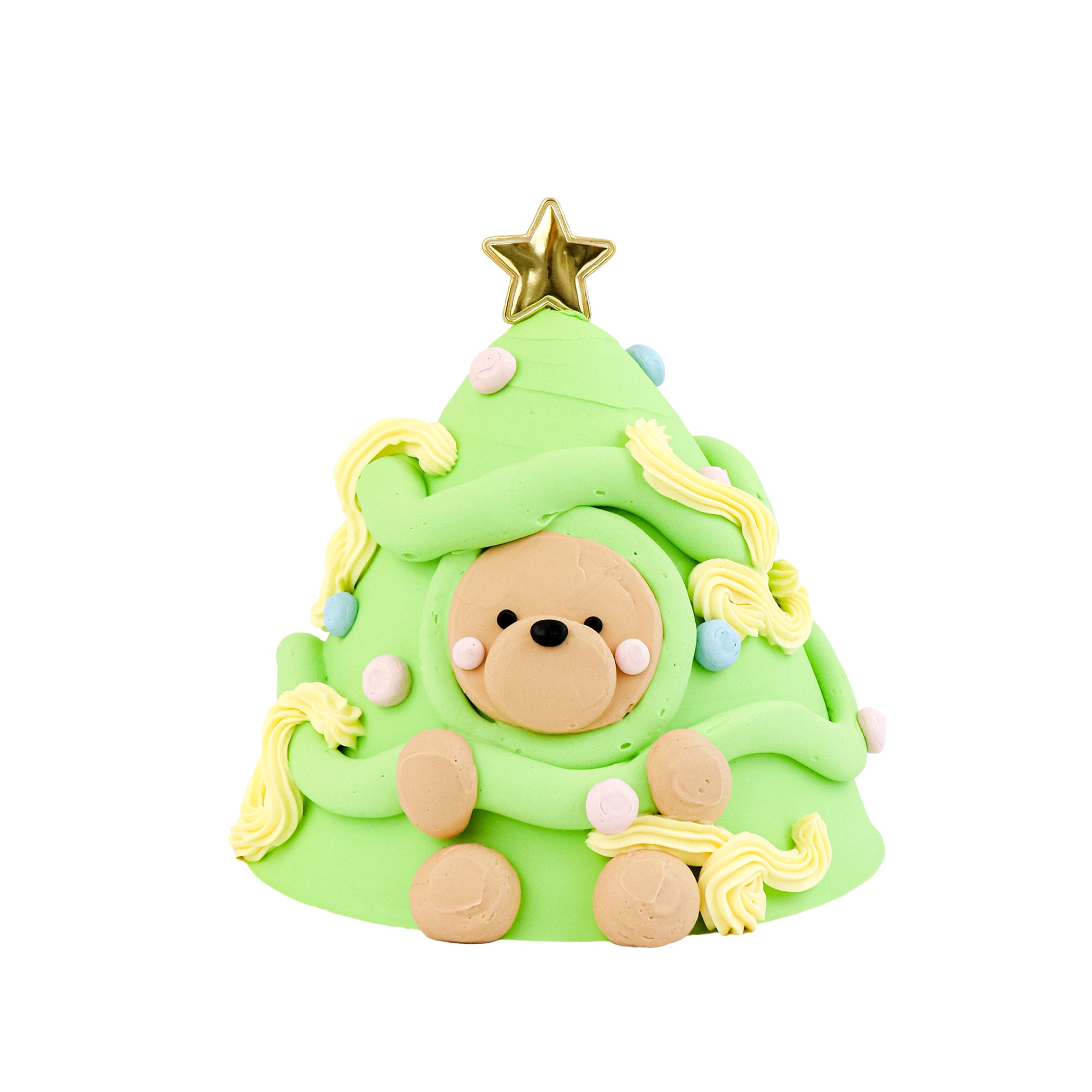 6" Bonbon the Bear Christmas Tree (Winter Edition)
