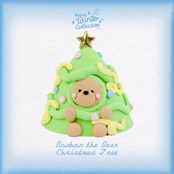 6" Bonbon the Bear Christmas Tree (Winter Edition)