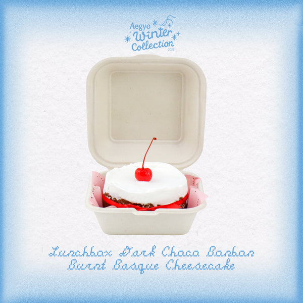 Lunchbox Dark Choco Bonbon Burnt Basque Aegyo Cheesecake (Winter Edition)