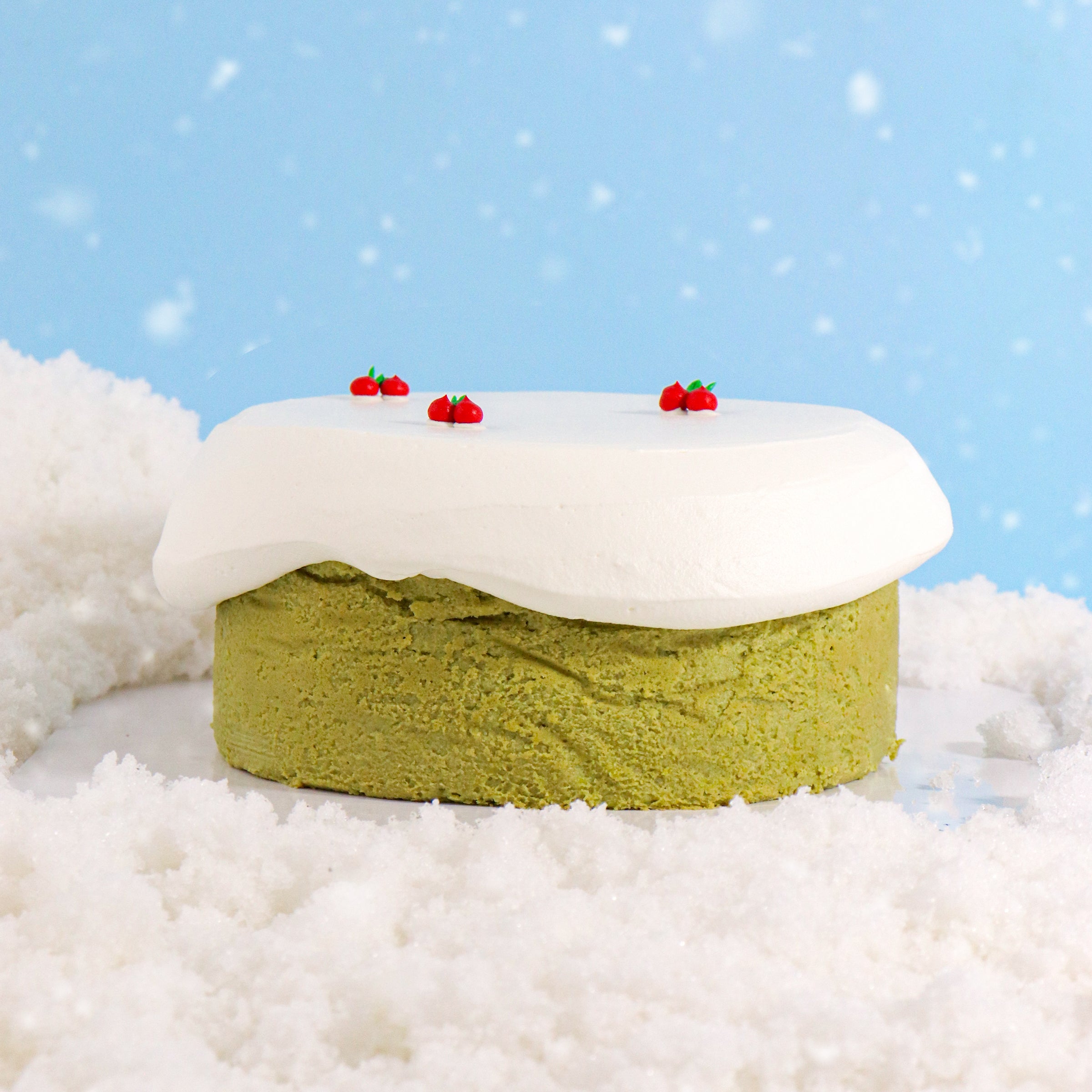6" Matcha Burnt Basque Aegyo Cheesecake (Winter Edition)