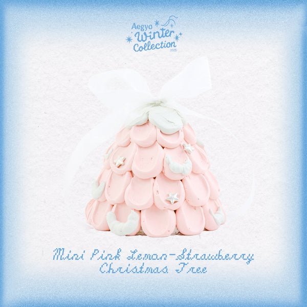 Mini Pink Lemon Strawberry Christmas Tree (Winter Edition)