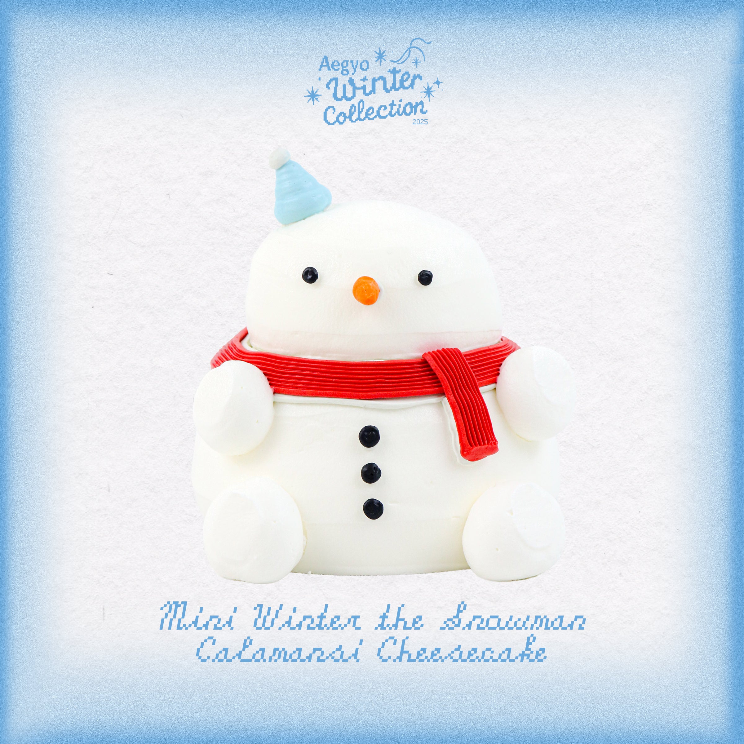 Mini Winter the Snowman Calamansi Cheesecake (Winter Edition)