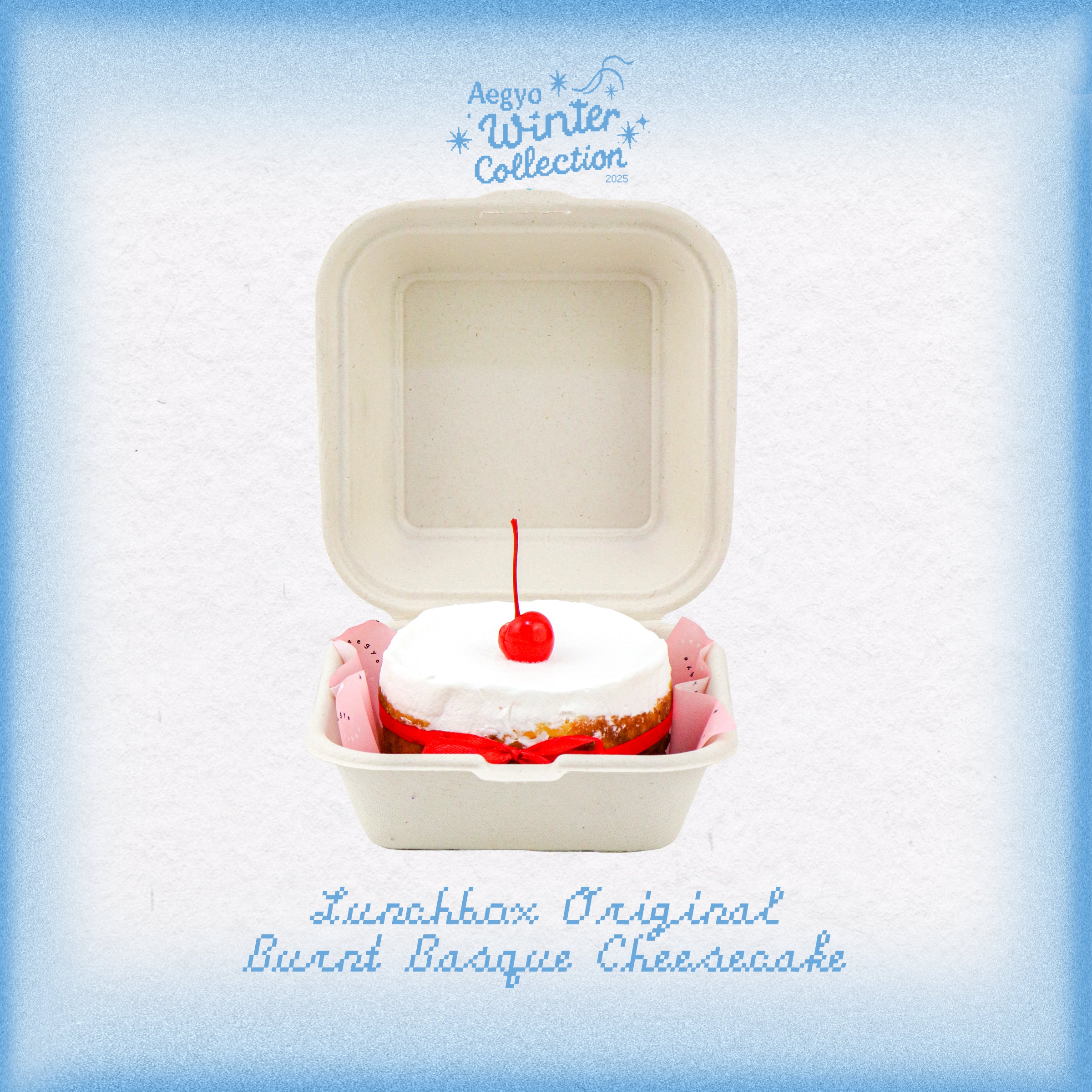 Lunchbox Original Burnt Basque Aegyo Cheesecake (Winter Edition)