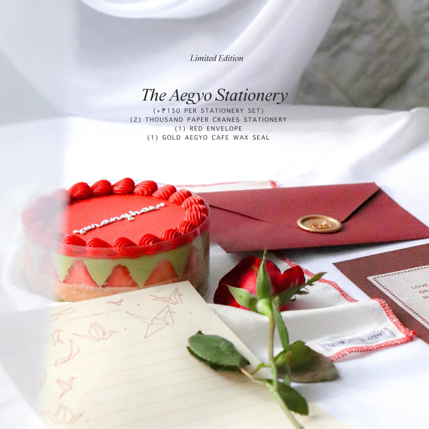 The Aegyo Stationery Valentine Set