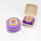 FRIENDS Peephole Frame Signature Aegyo Cake