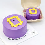 FRIENDS Peephole Frame Signature Aegyo Cake