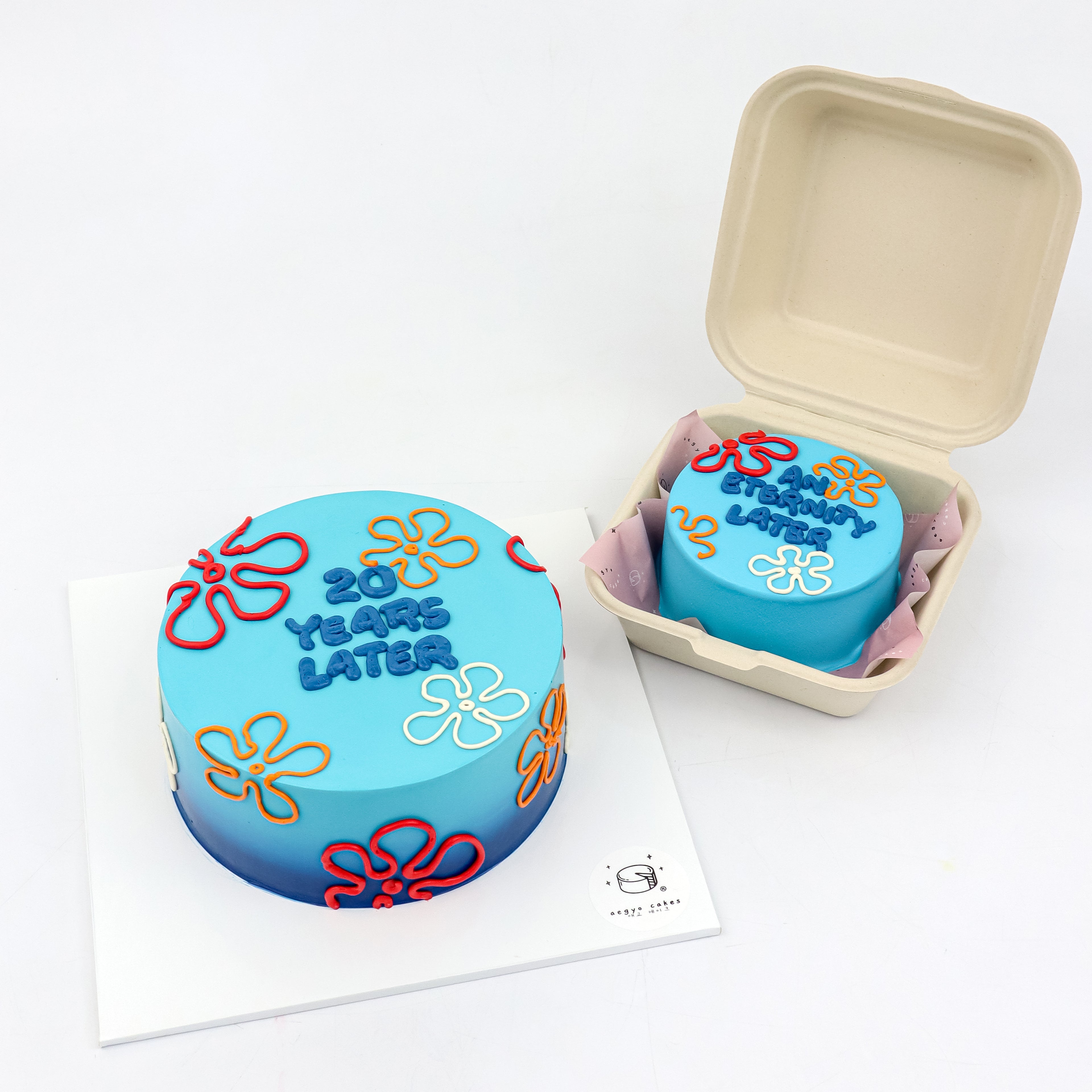 Spongebob Meme Signature Aegyo Cake