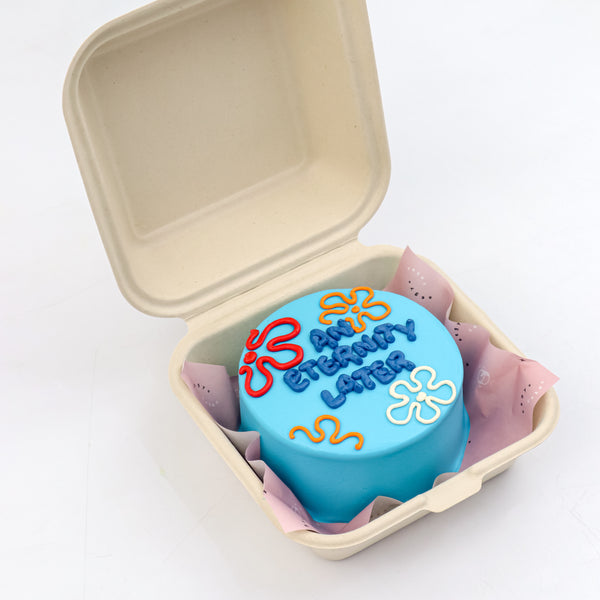 Lunchbox Spongebob Meme Signature Aegyo Cake