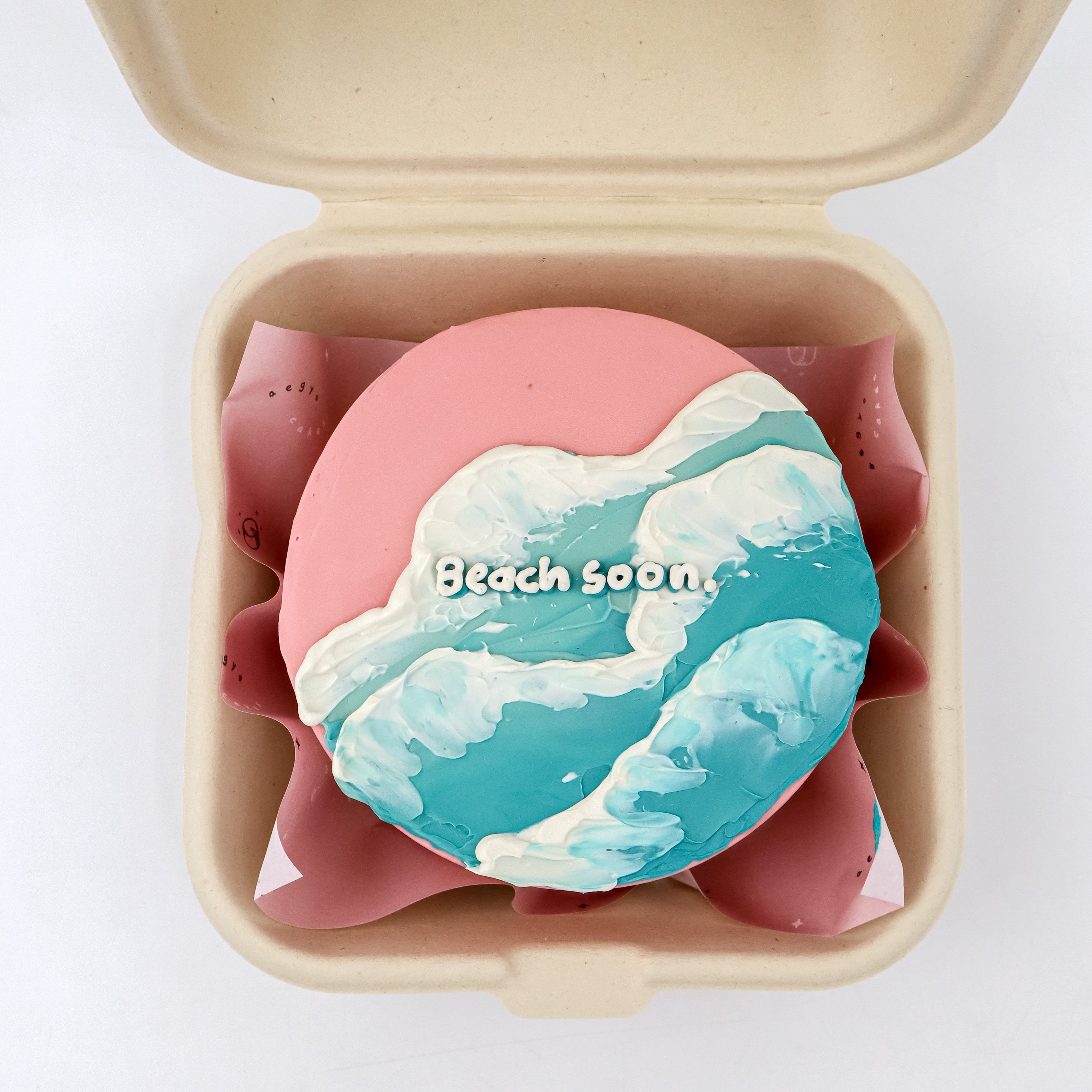 Lunchbox Beach Vibes Signature Aegyo Cake