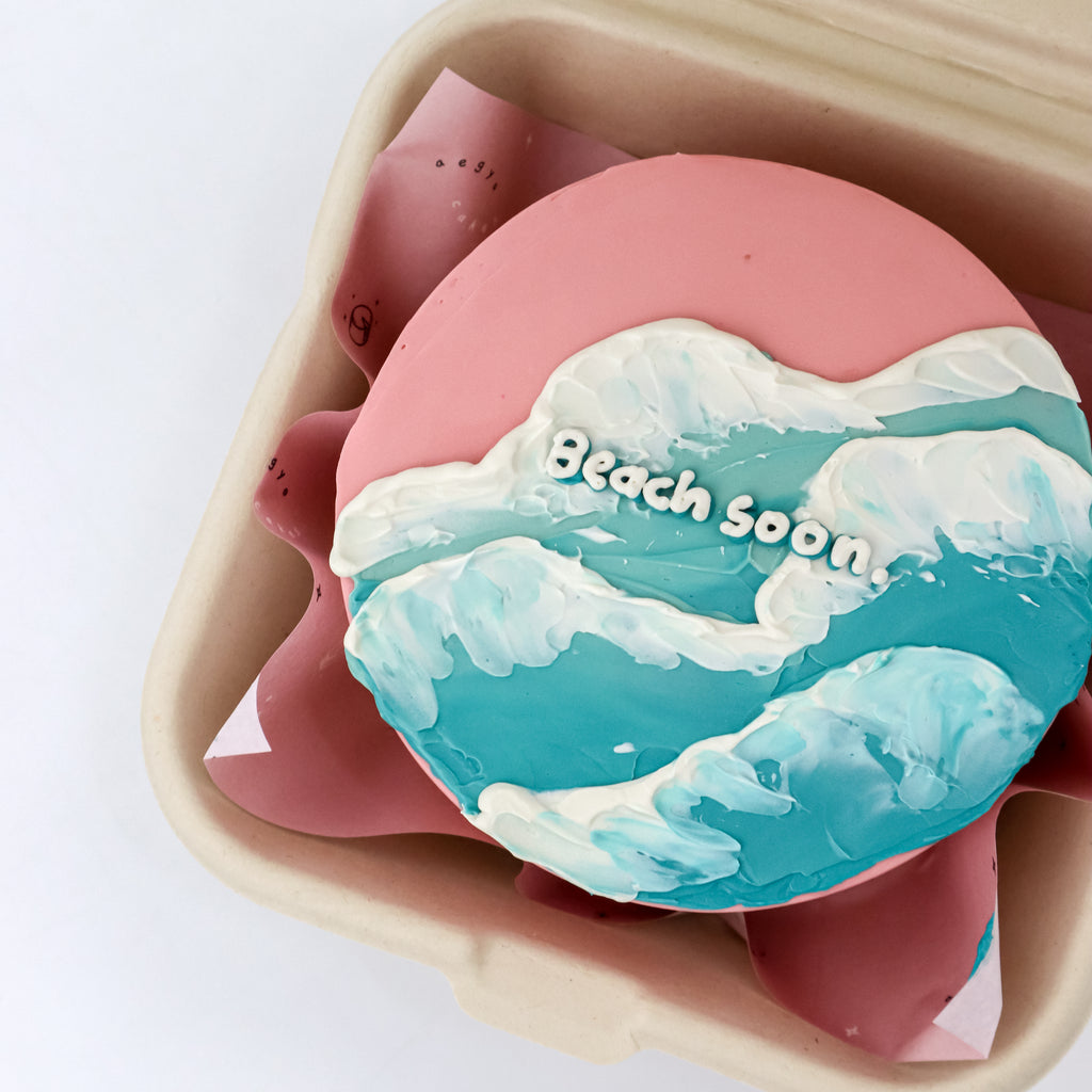 Lunchbox Beach Vibes Signature Aegyo Cake