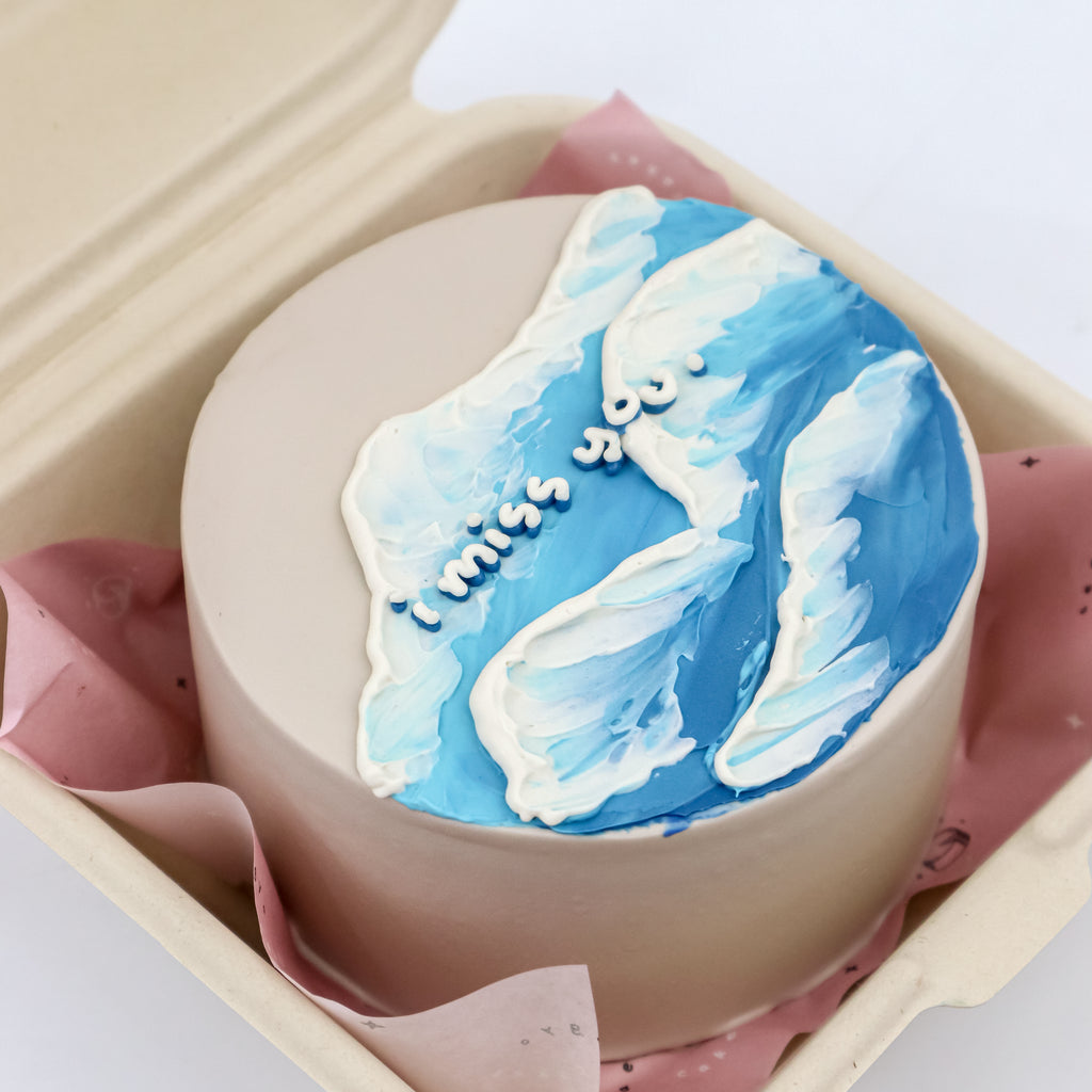 Lunchbox Beach Vibes Signature Aegyo Cake