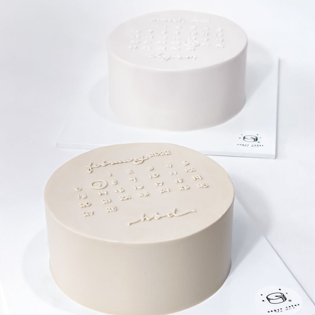 Calendar Signature Aegyo Cake Slot Reservation