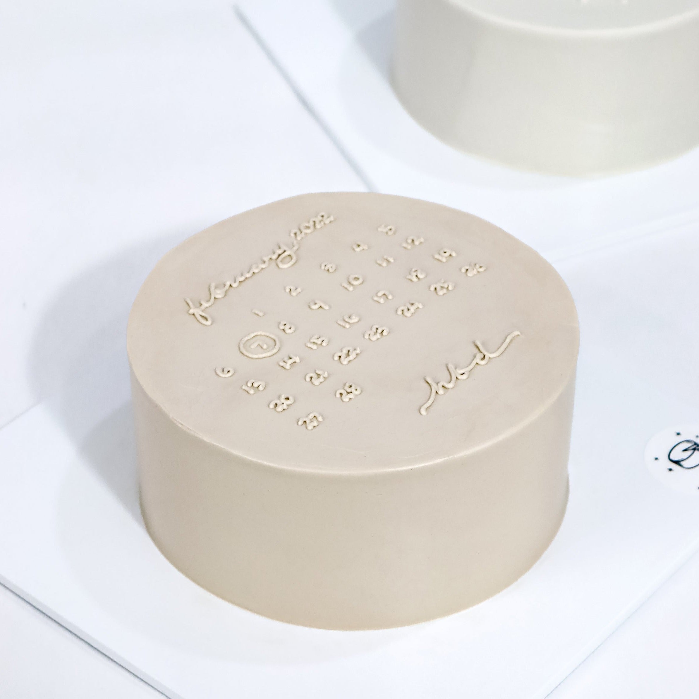 Calendar Signature Aegyo Cake Slot Reservation