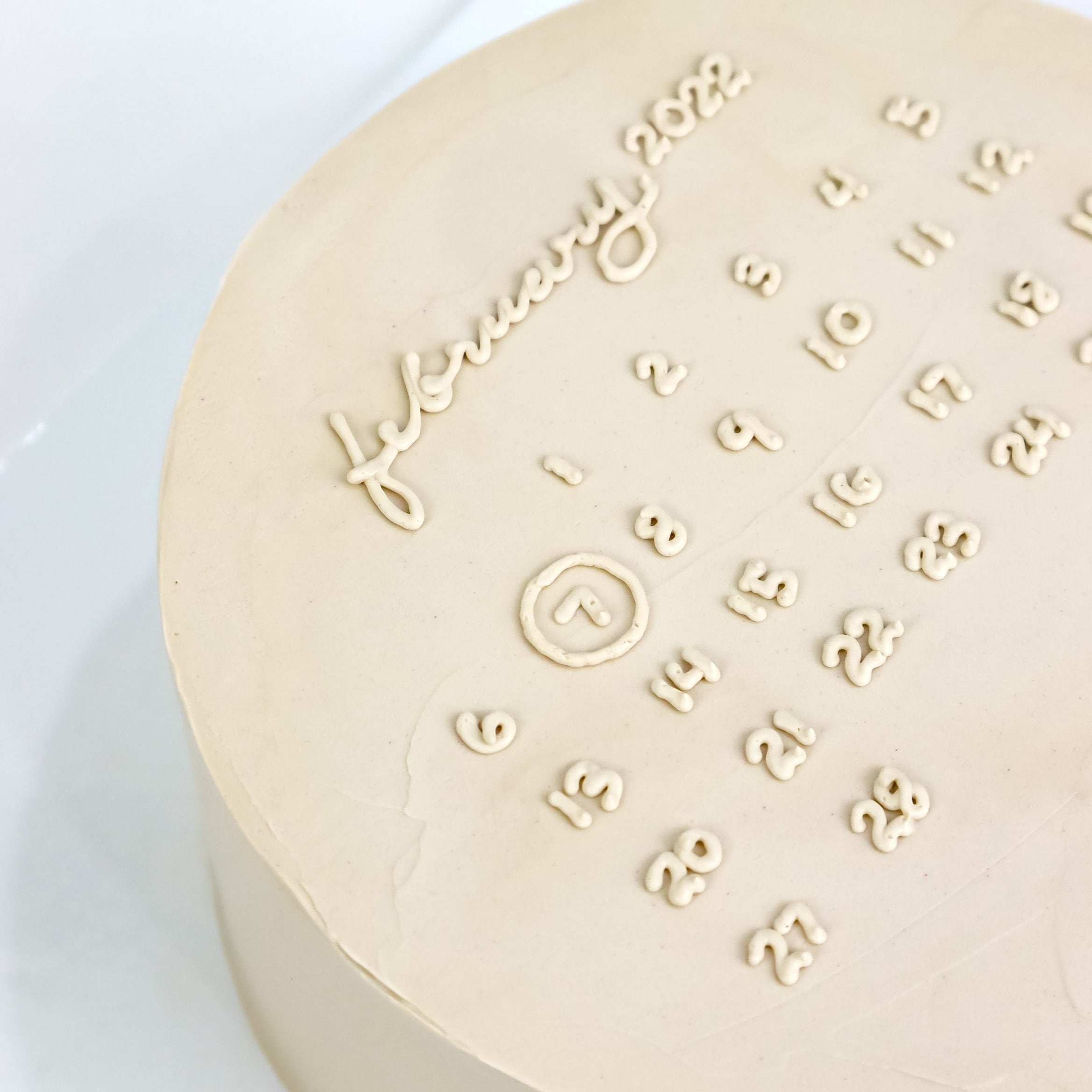 Calendar Signature Aegyo Cake Slot Reservation