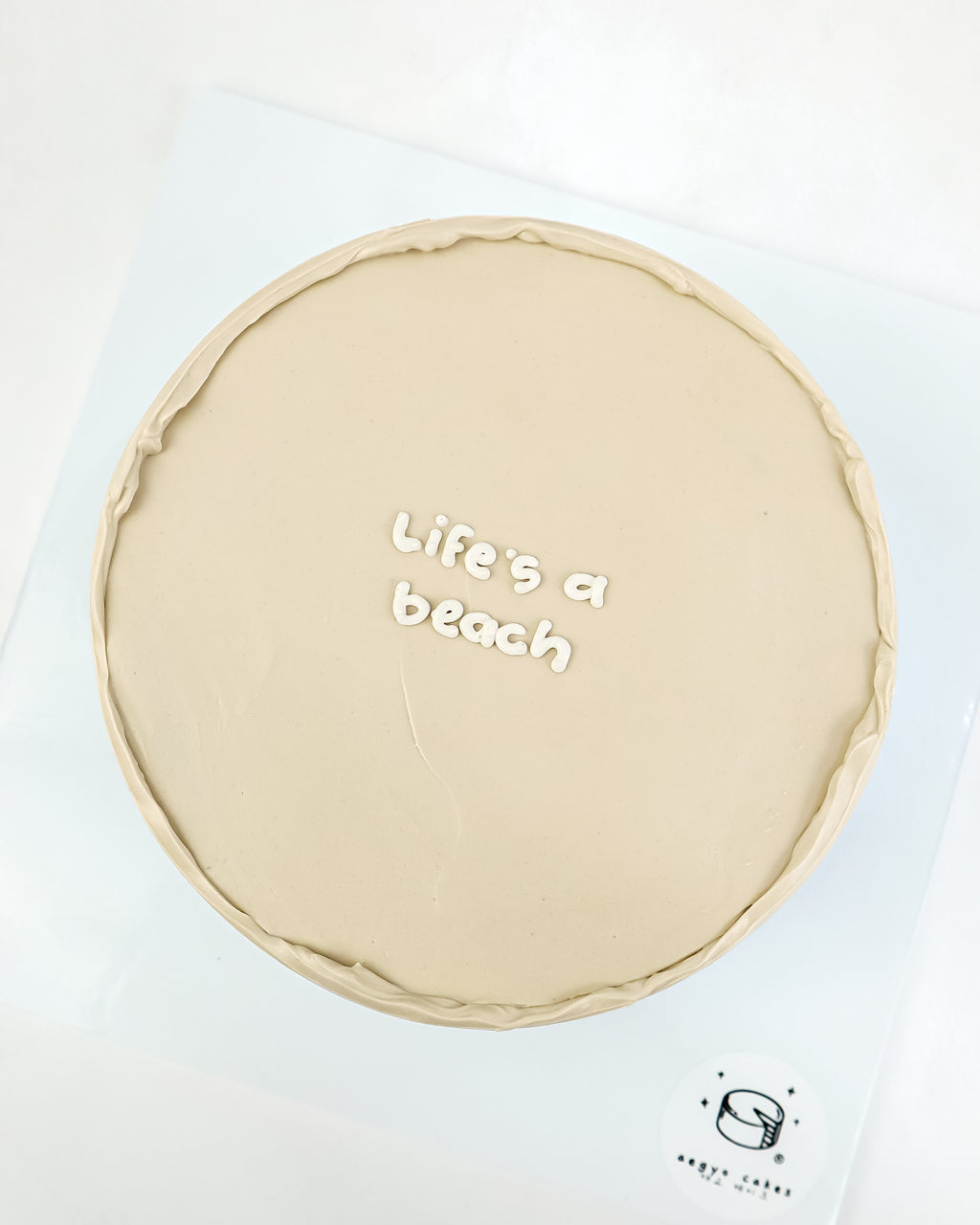 Beach Vibes Signature Aegyo Cake Slot Reservation