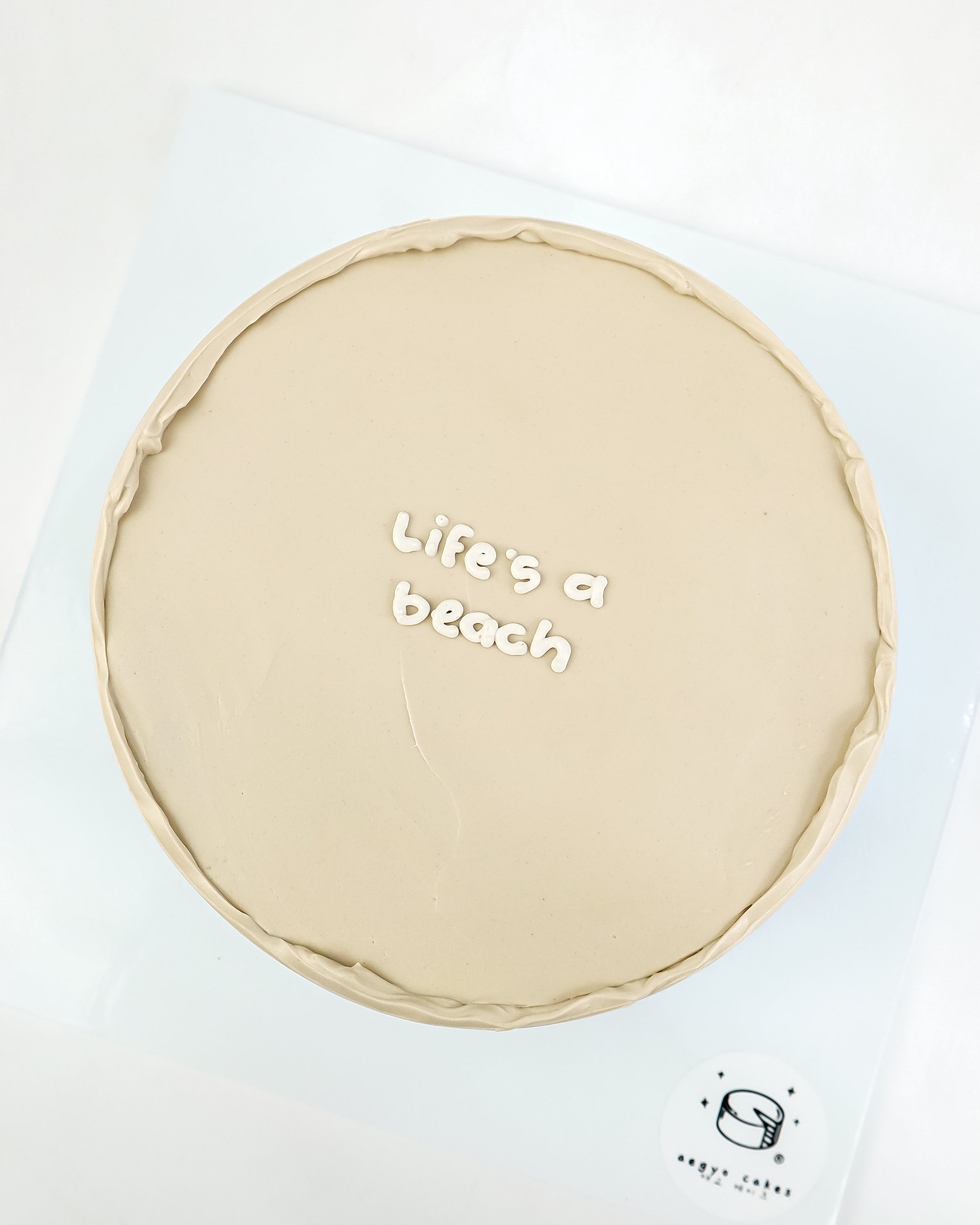 Beach Vibes Signature Aegyo Cake Slot Reservation